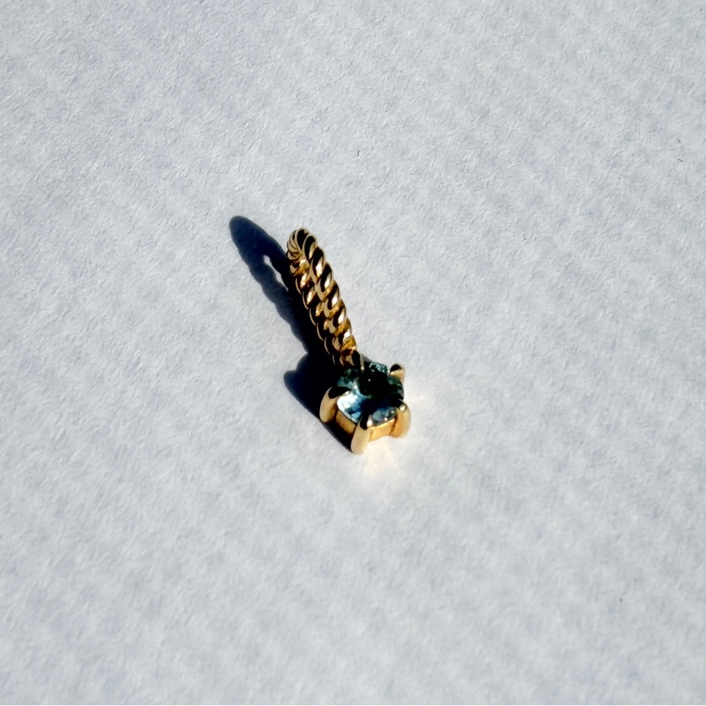 Catbird Little Star Birthstone Charm - Picture 4 of 7